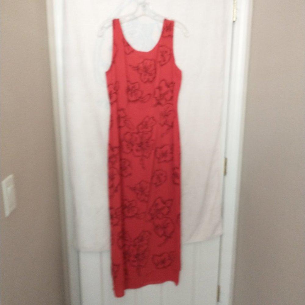 Mid-calf Fitted  Tank Dress